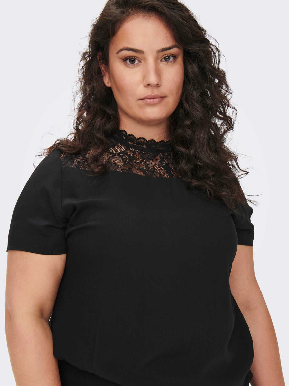 Curvy Lace Top