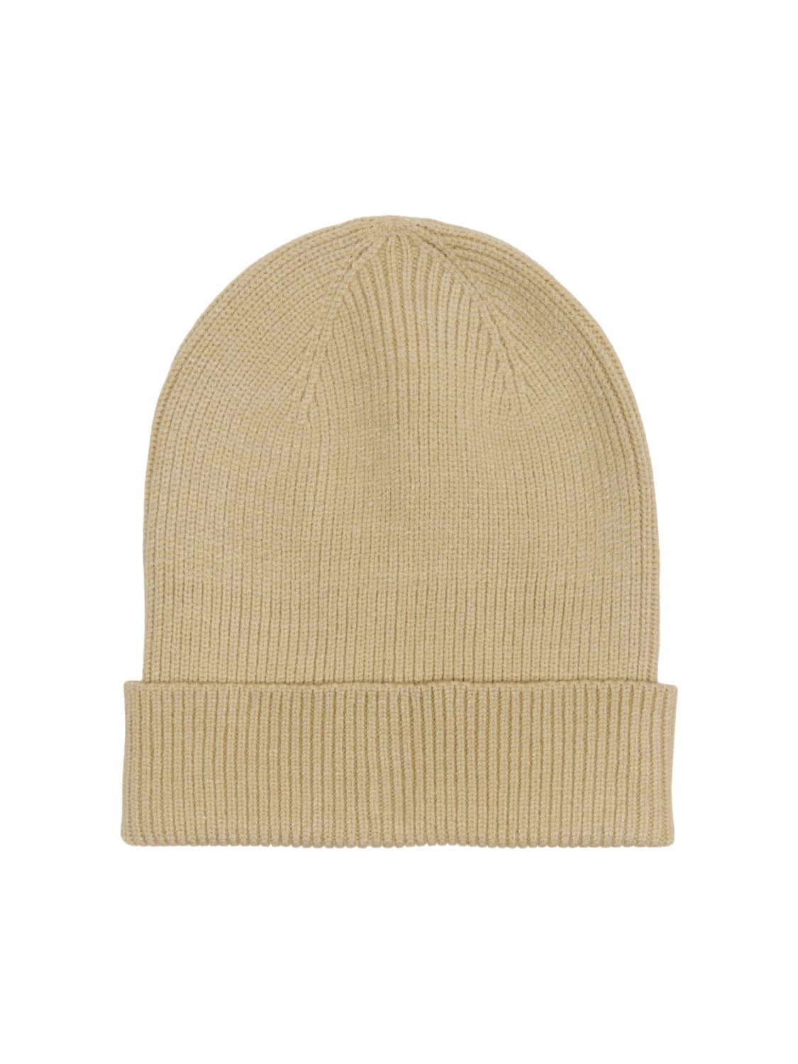 Rib knitted beanie