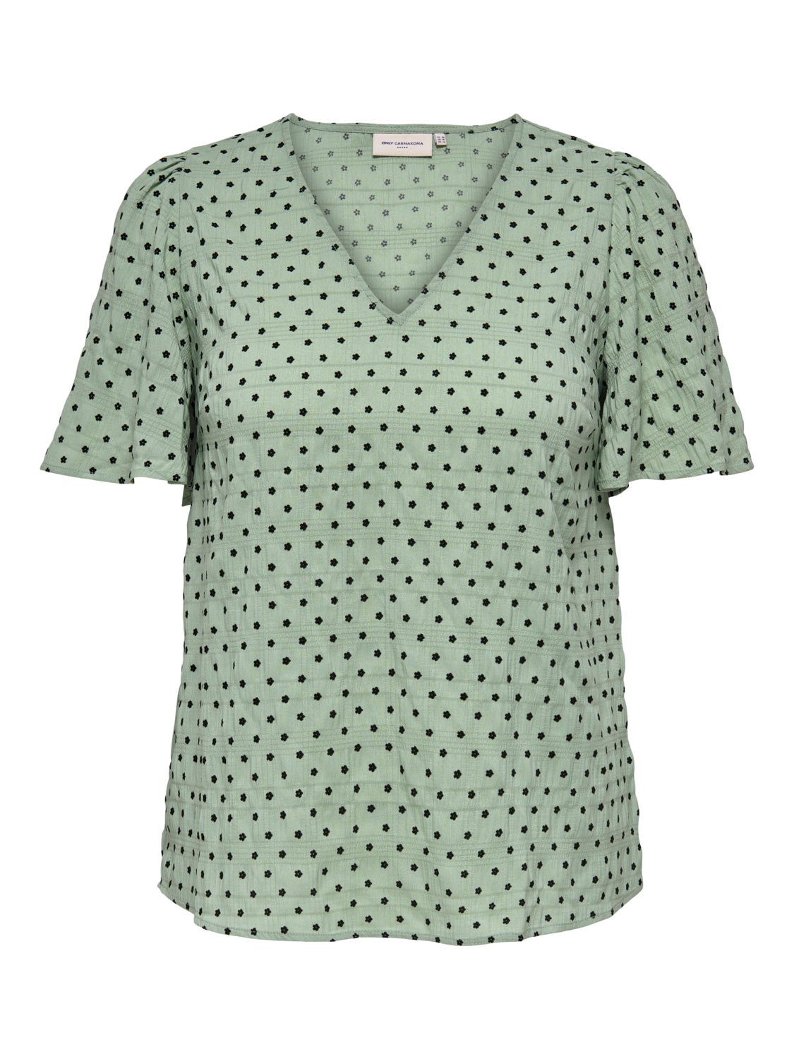 Regular Fit V-Neck Top