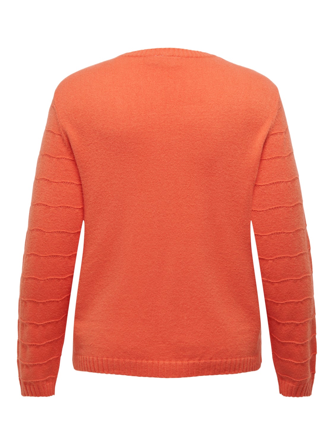 Curvy o-hals sweatshirt