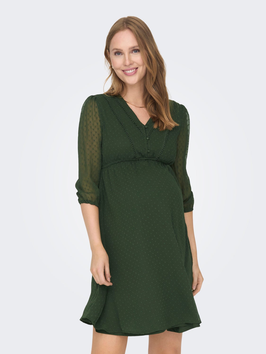 Mama 3/4 sleeved Dress