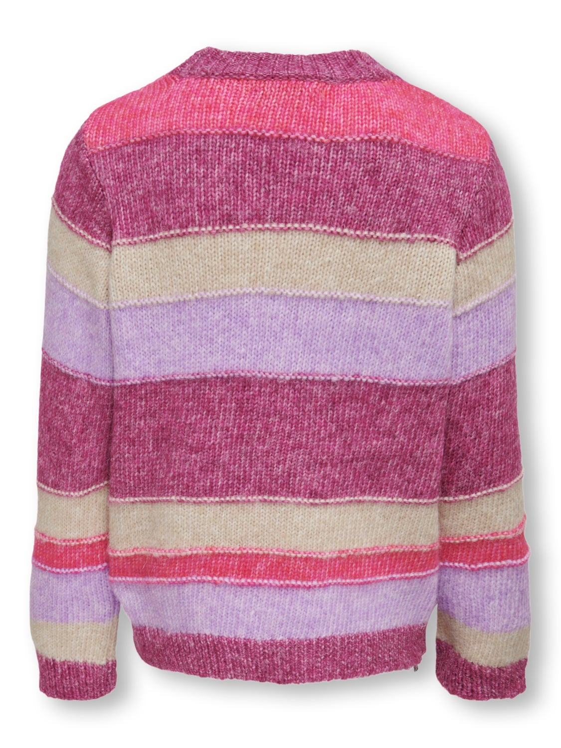O-neck knitted pullover