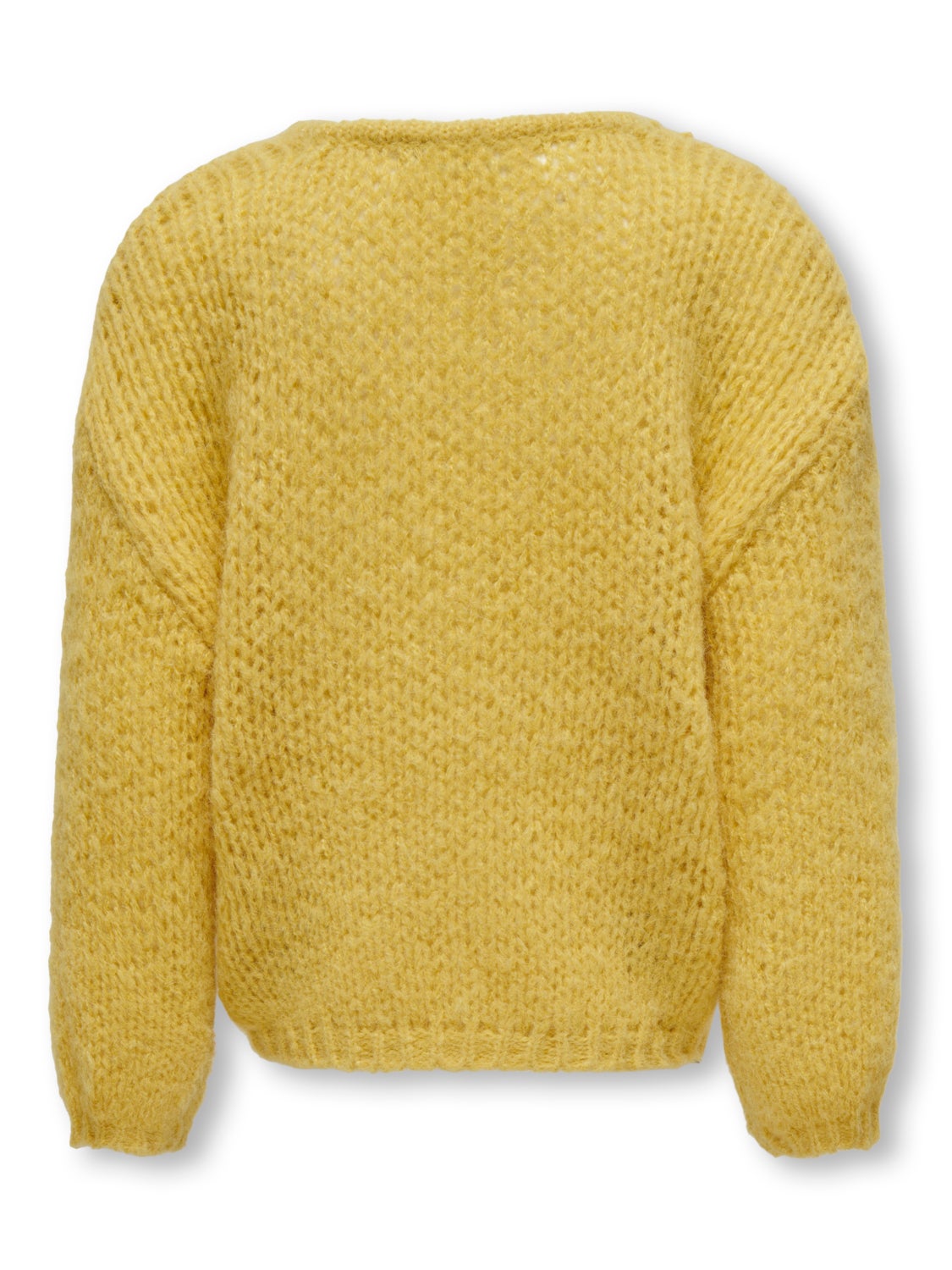 Long sleeved knitted pullover