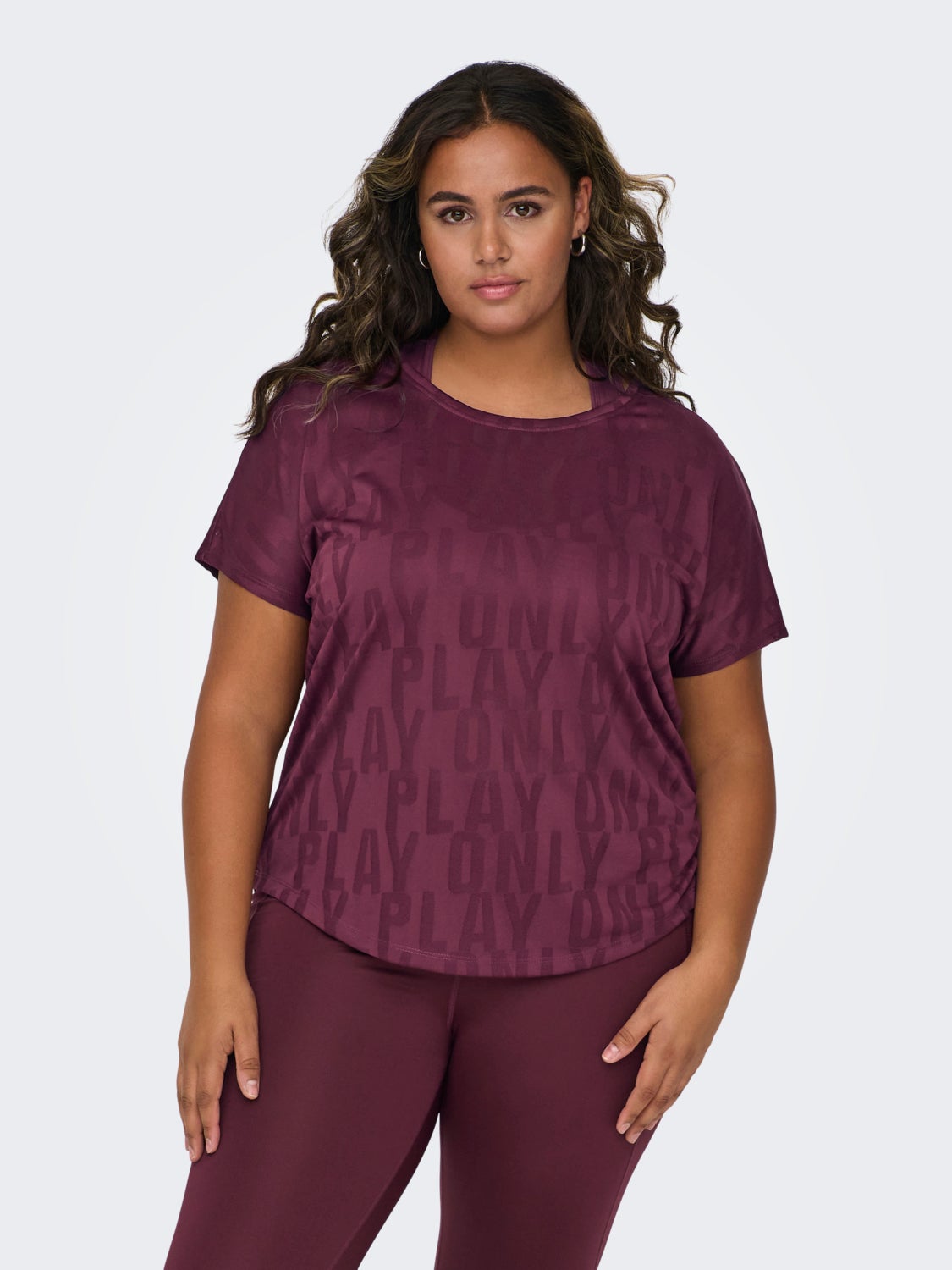 Curvy training t-shirt