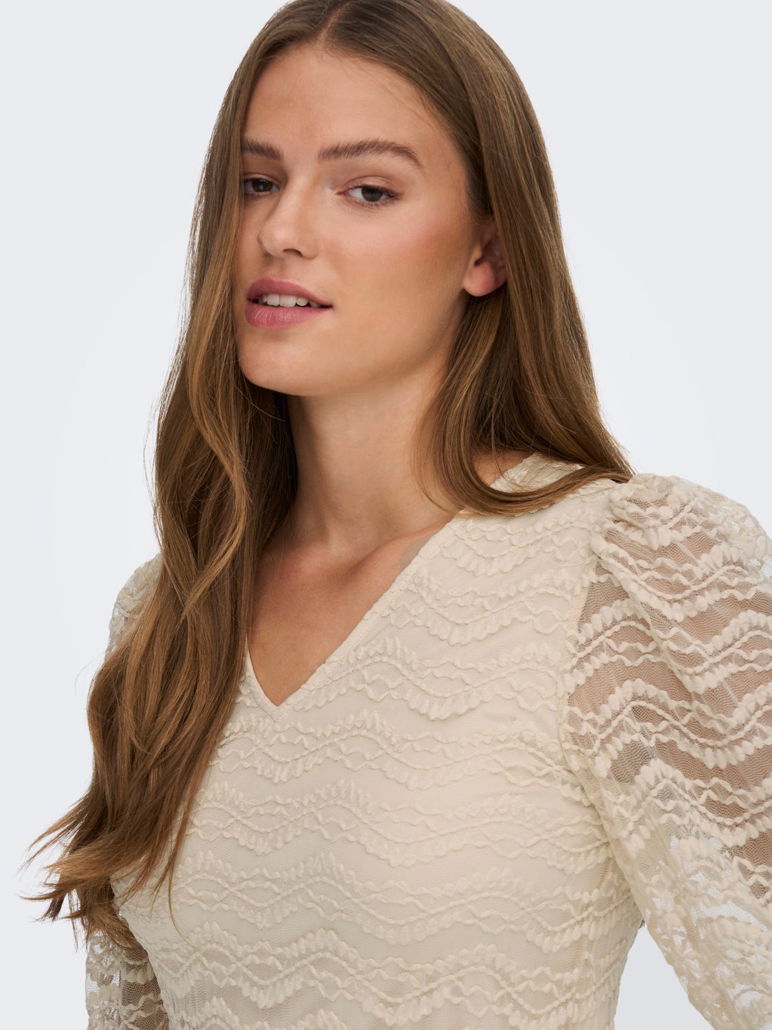 Lace Long Sleeved Top