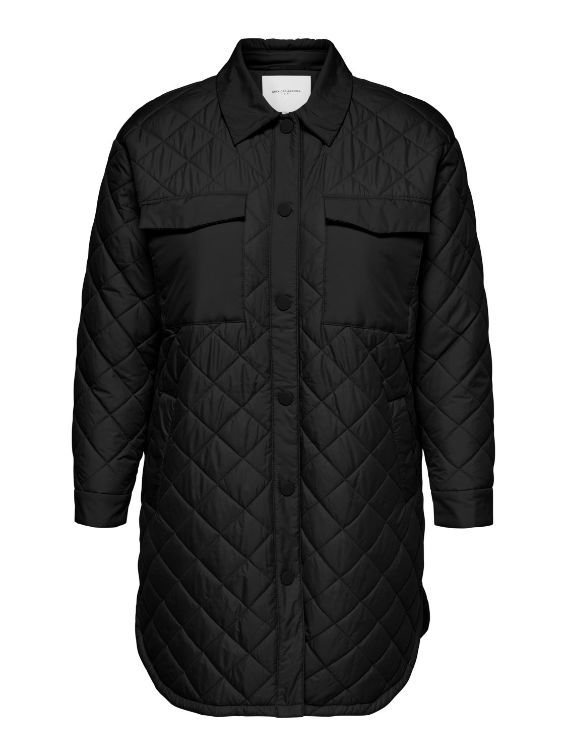 Curvy quilted Shirt Jacket