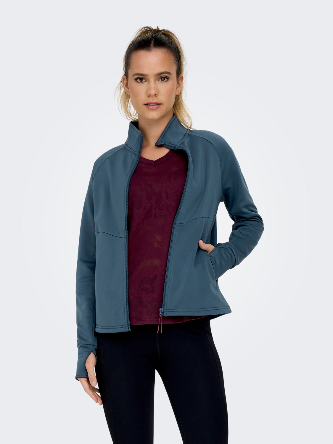 Full zip training fleece