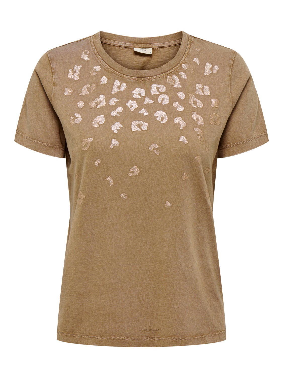 o-neck t-shirt with print