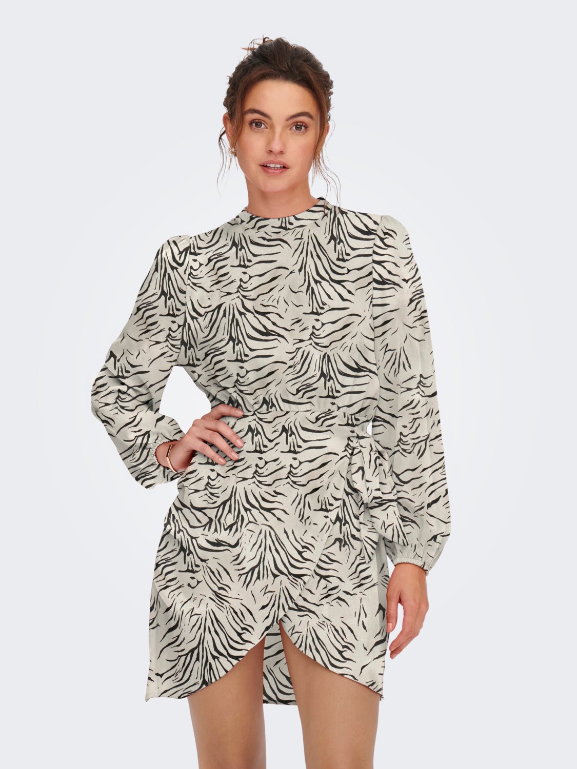Long sleeved Wrap dress