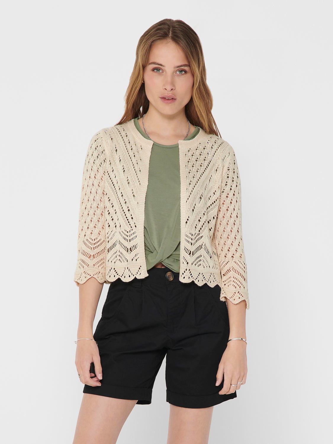 Cropped Cardigan
