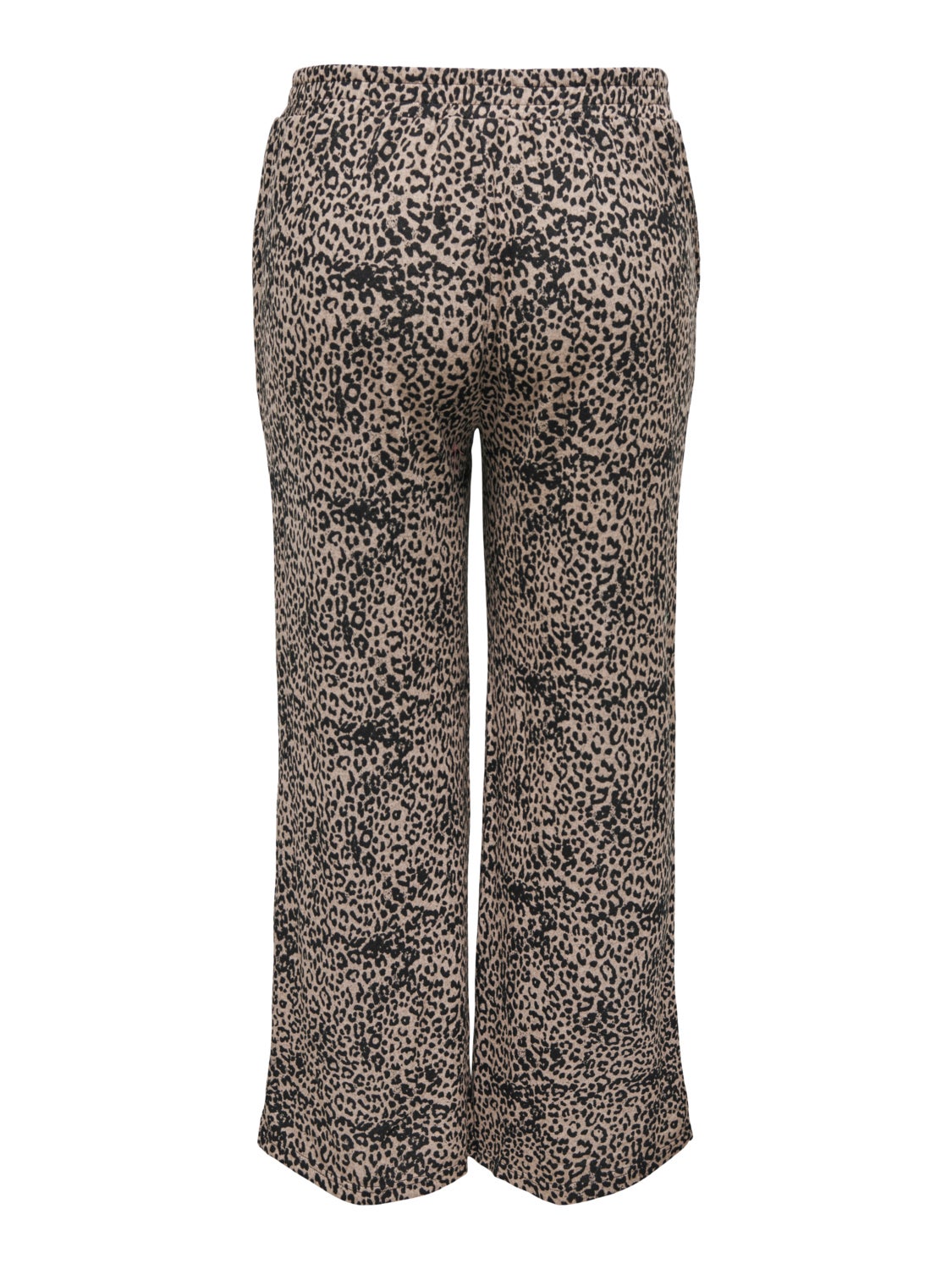 Curvy printed trousers