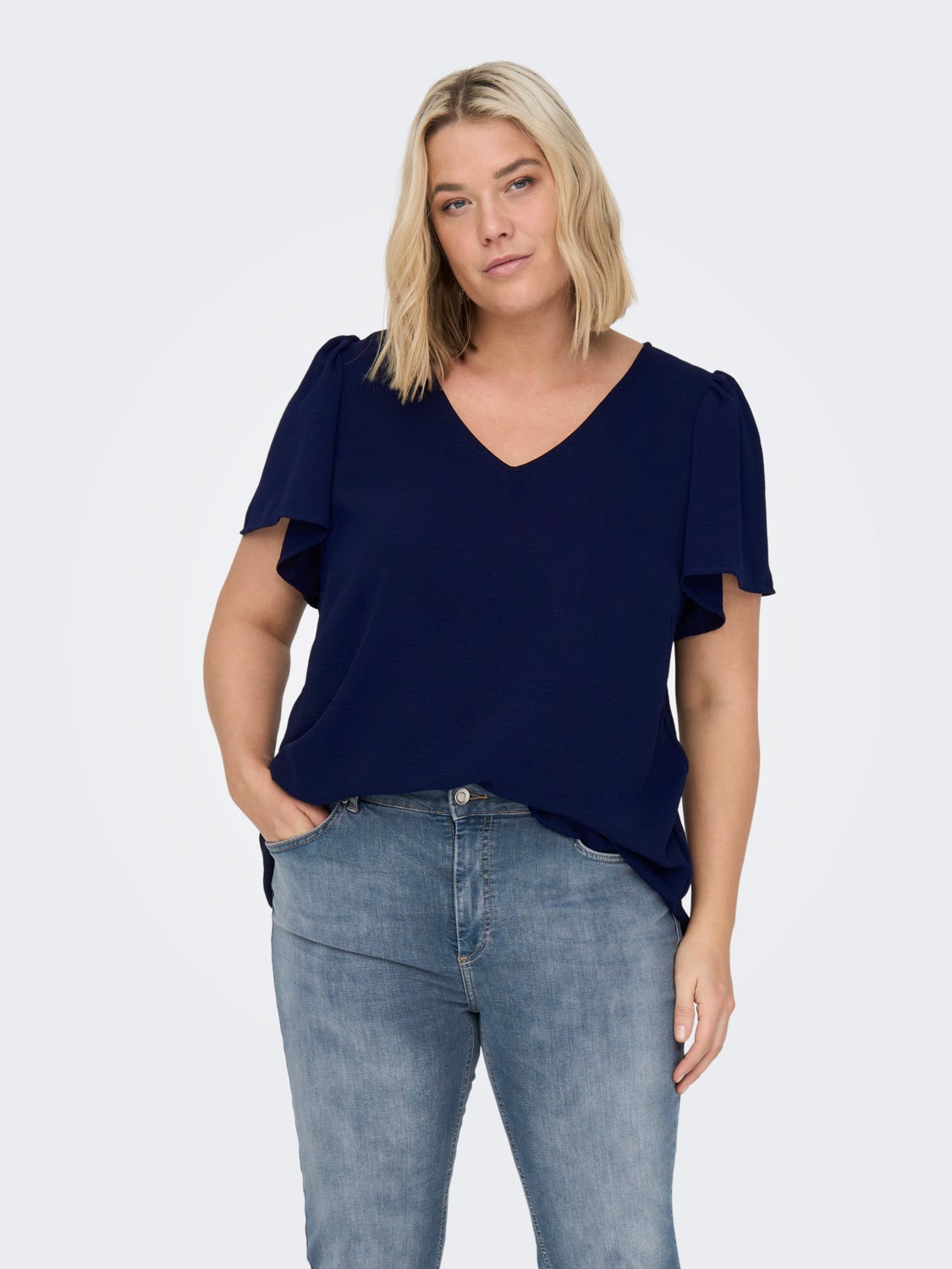Curvy top T-shirt