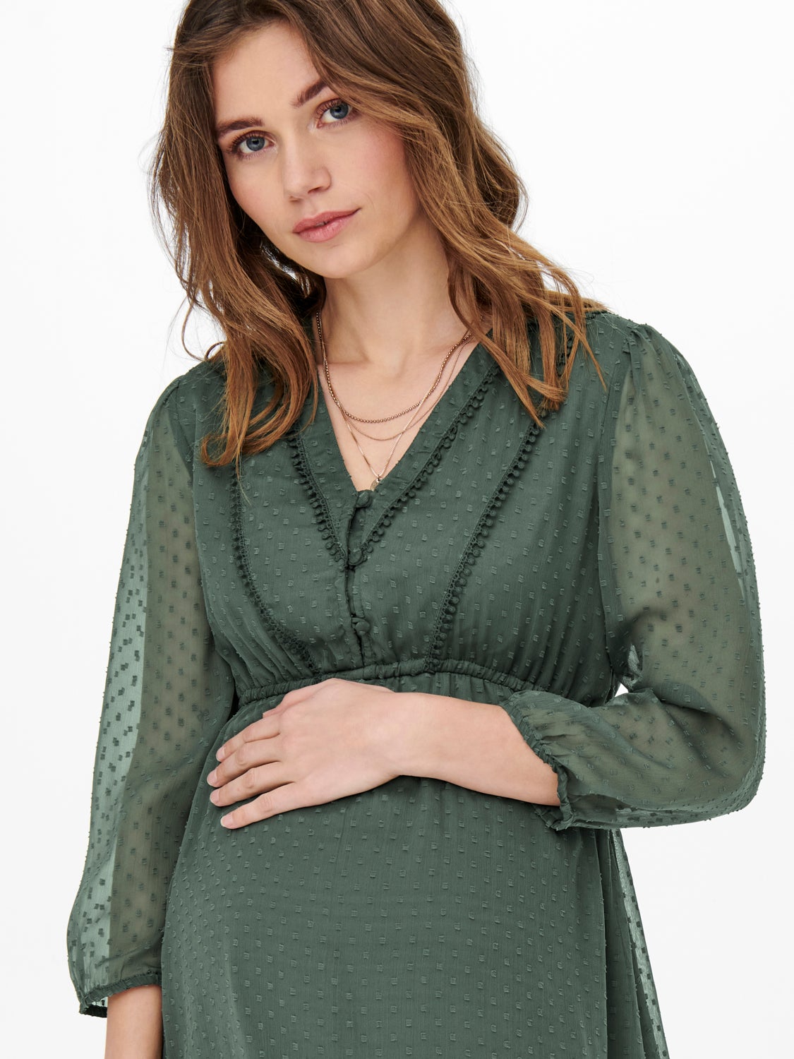 Mama 3/4 sleeved Dress