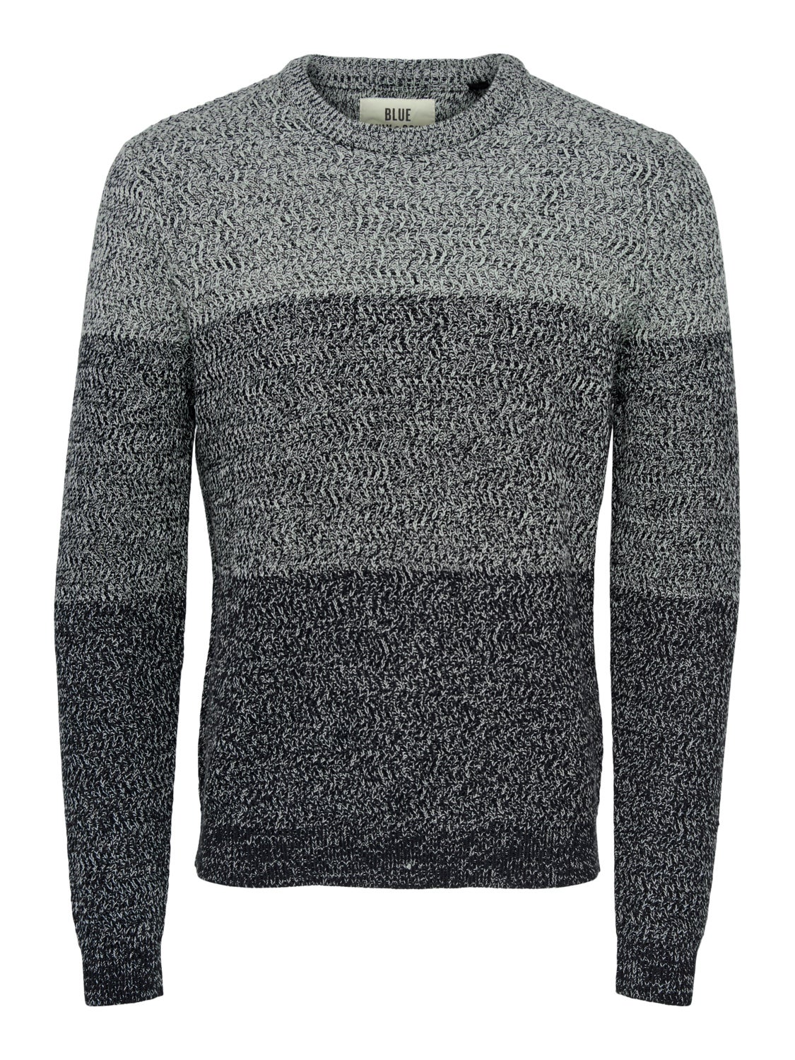 O-neck knitted pullover