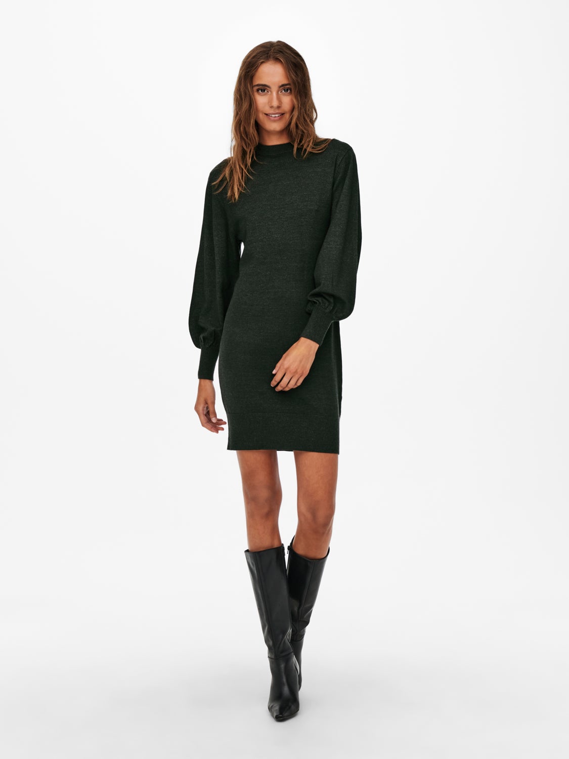 Long sleeved Knitted Dress