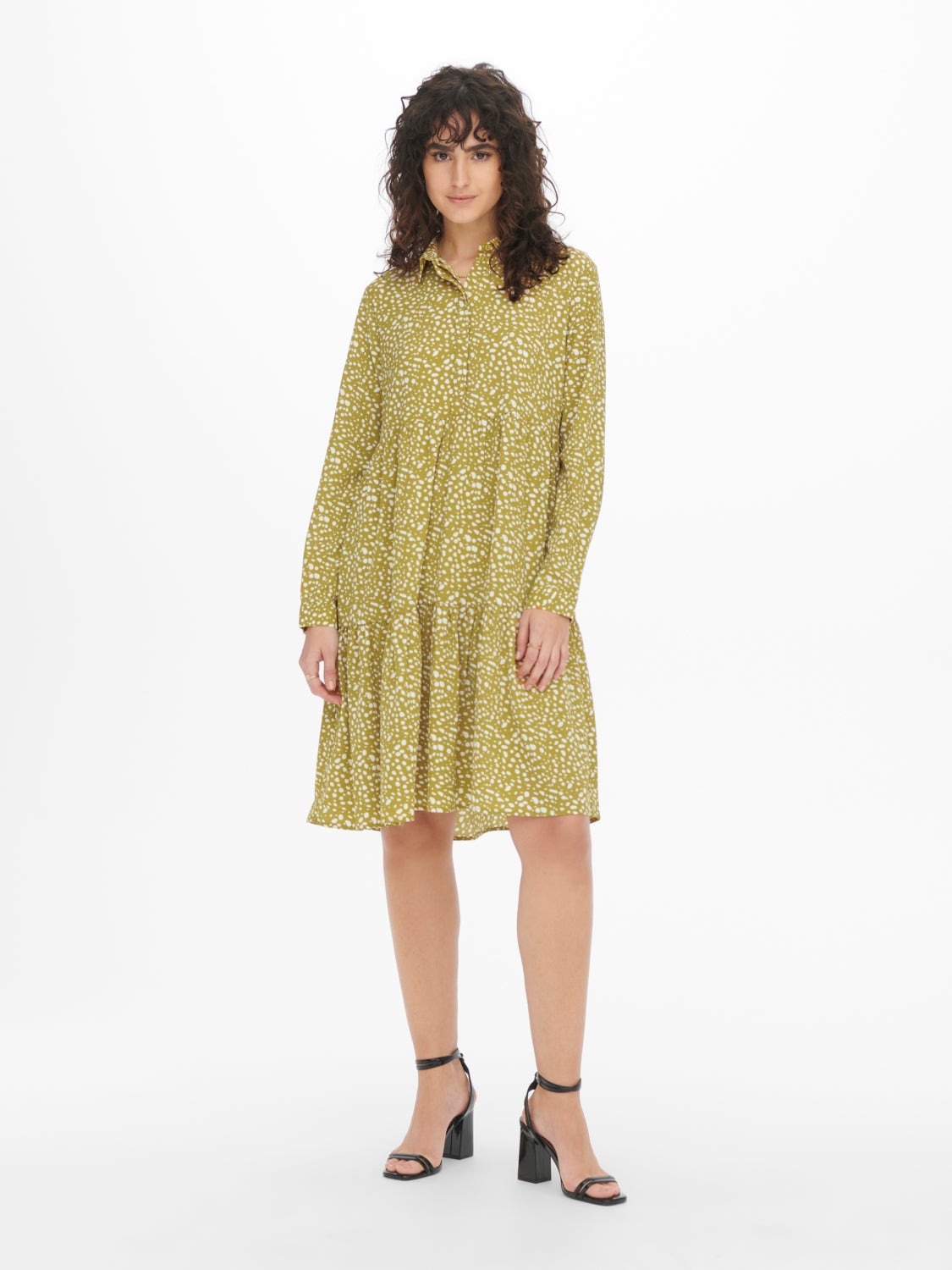 Mini dress with print