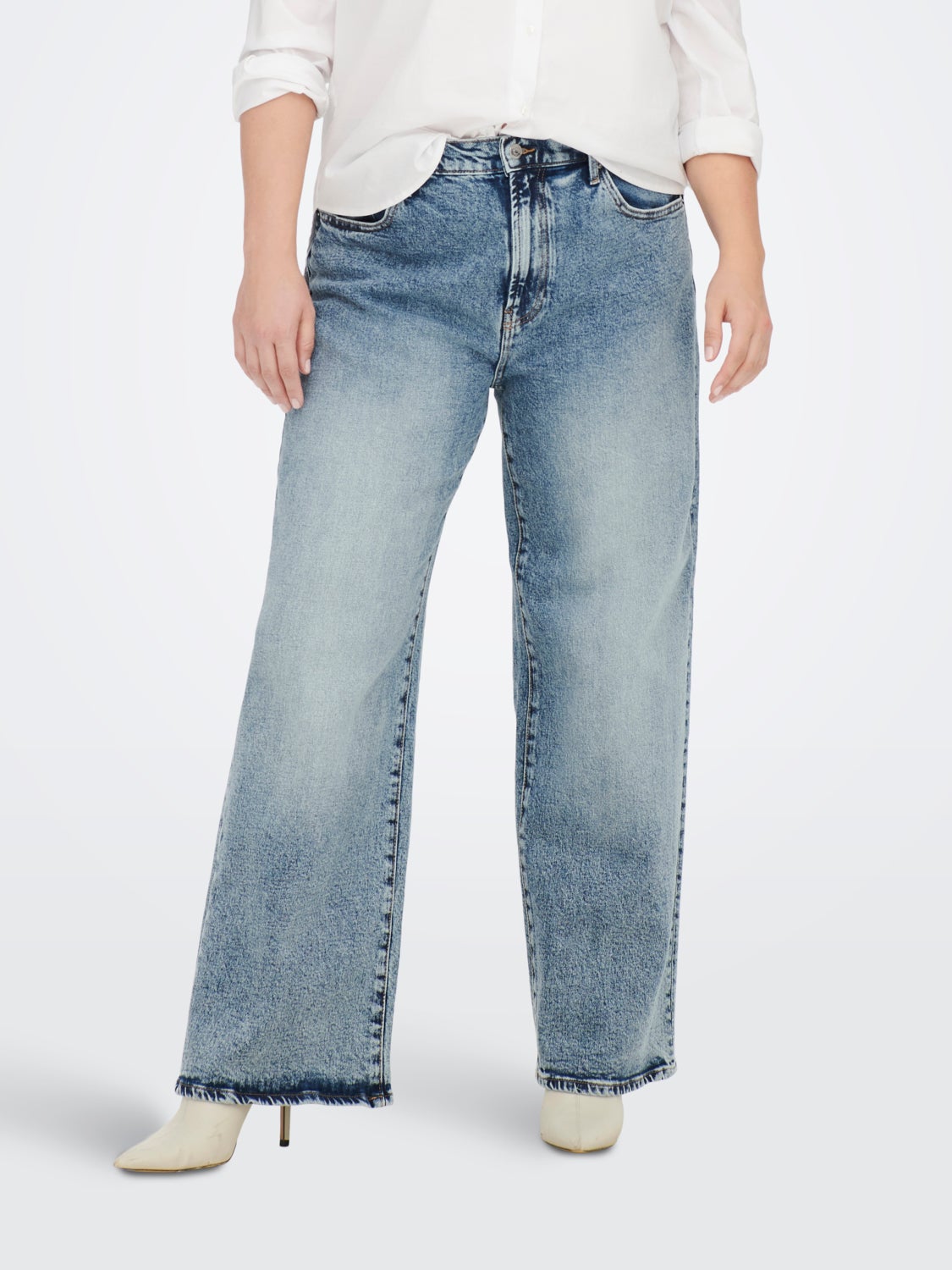 Curvy CARLope stretchy extra high waisted jeans