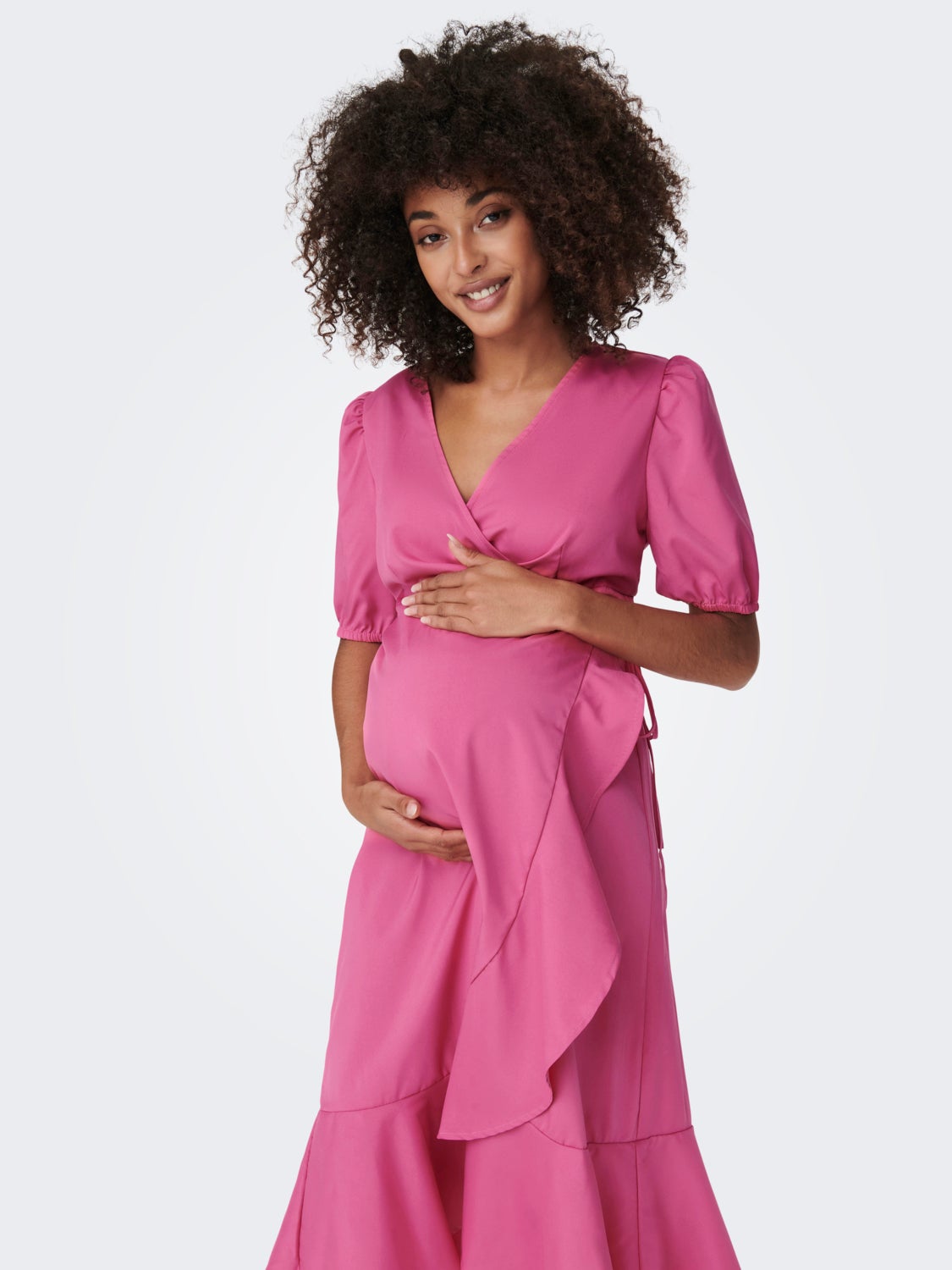 Mama Wrap Dress