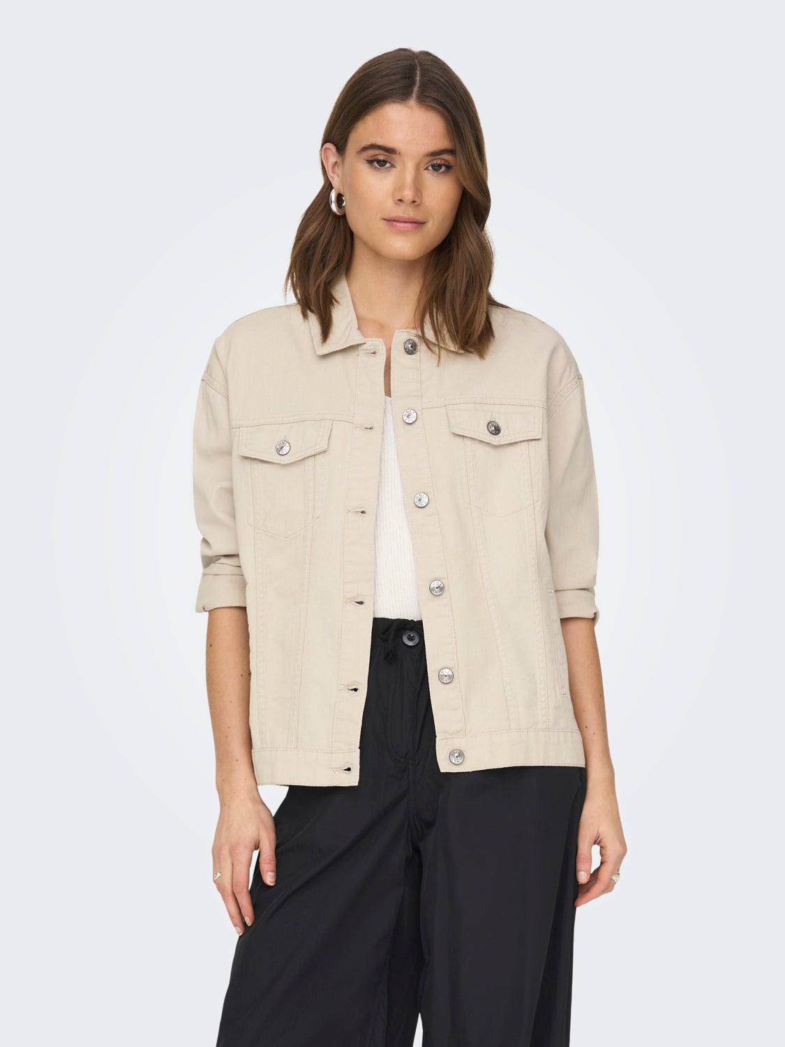 Oversized Canvas Jacket