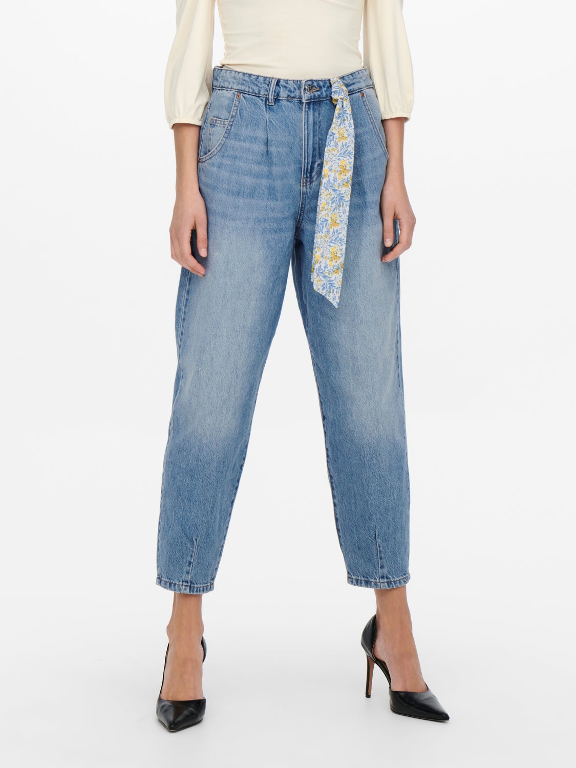 ONLVerna life balloon hw Straight fit jeans