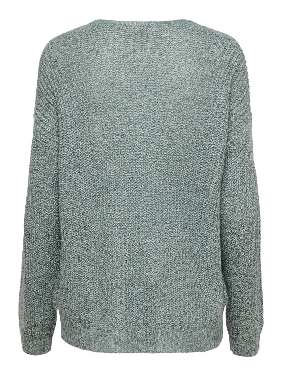 V-neck knitted pullover