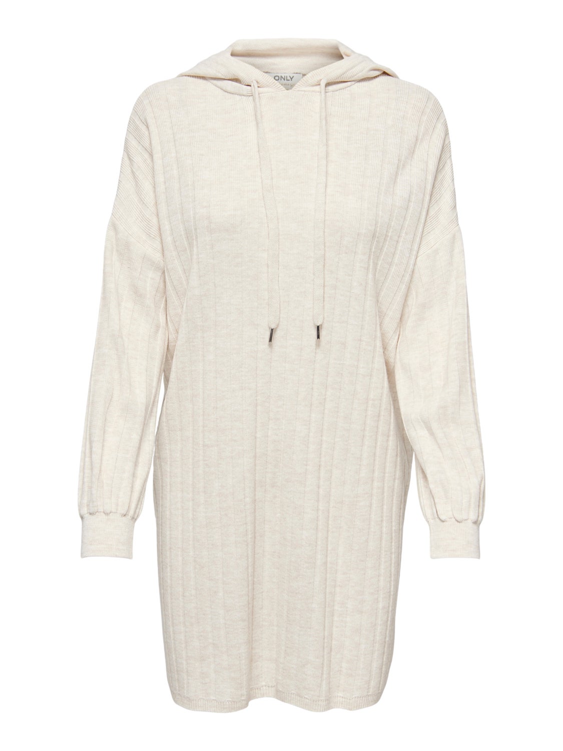 Knitted hoodie dress