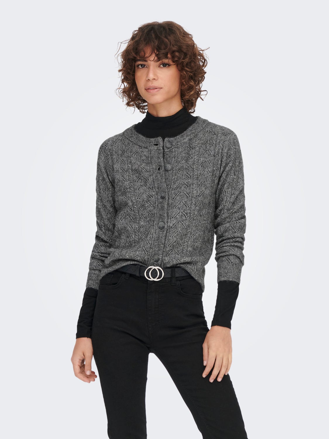 Glitter Knitted Cardigan