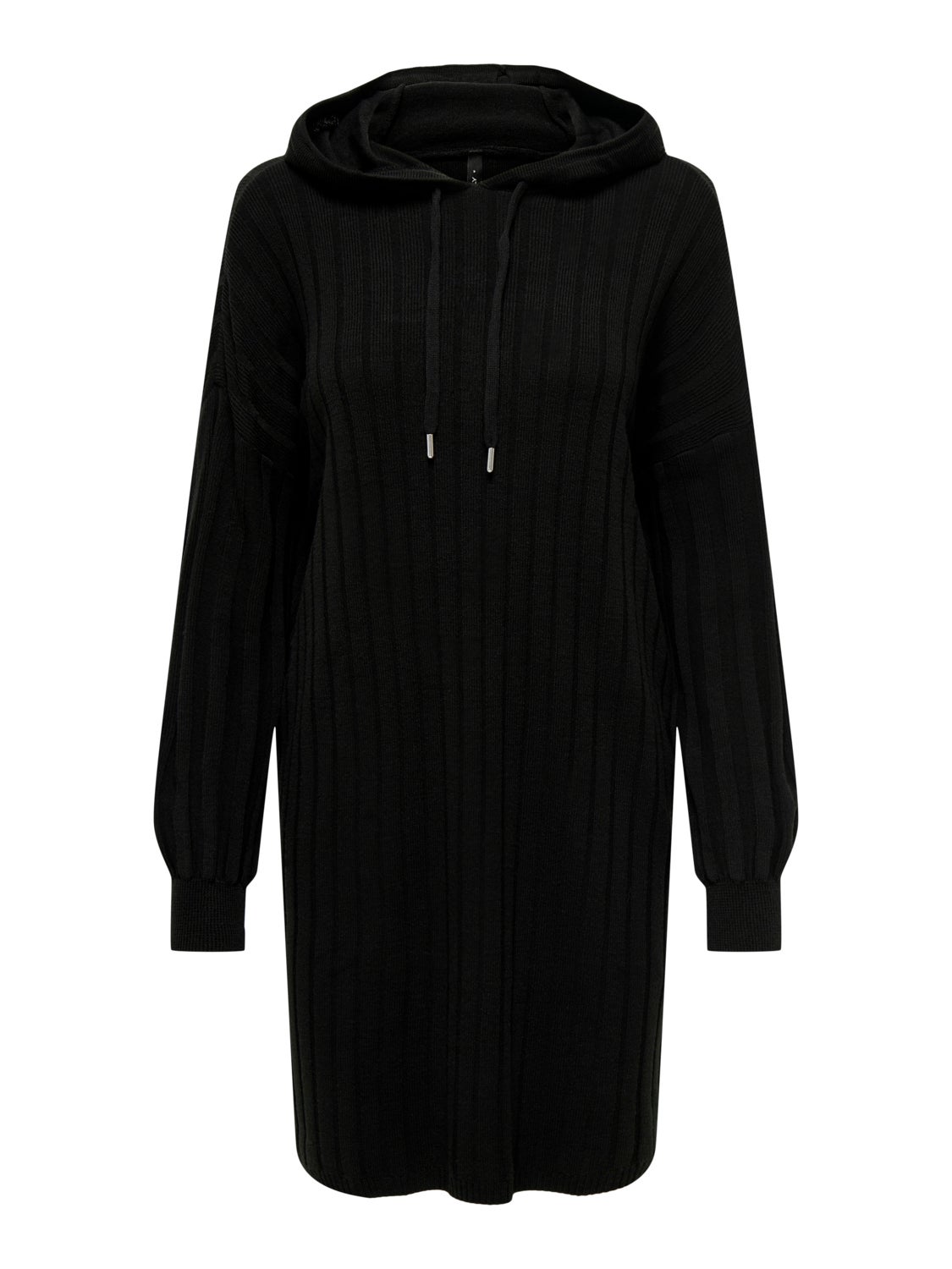 Knitted hoodie dress