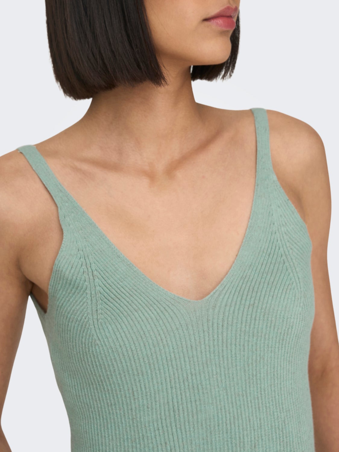 Sleeveless Knitted Top