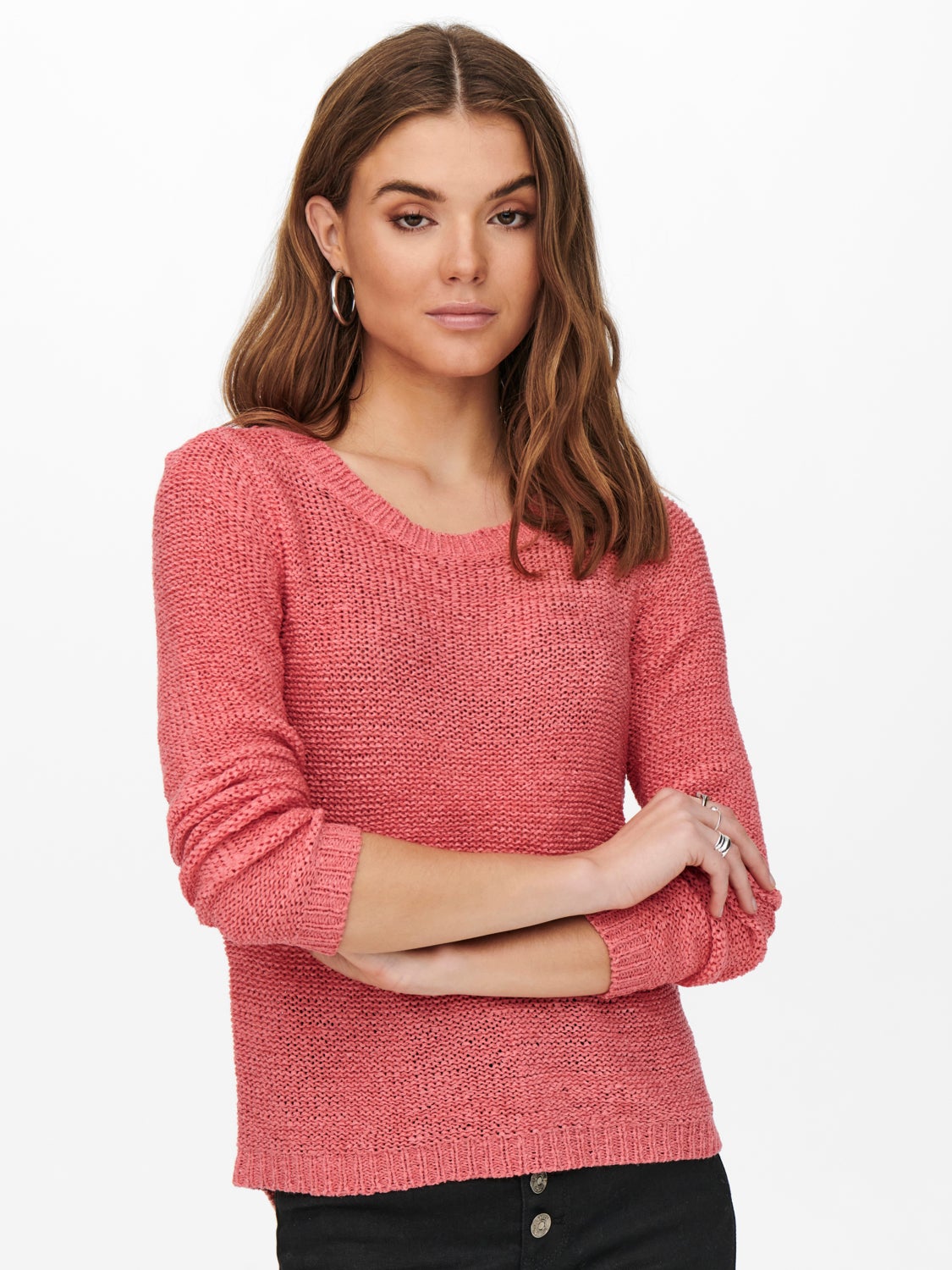 Texture Knitted Pullover