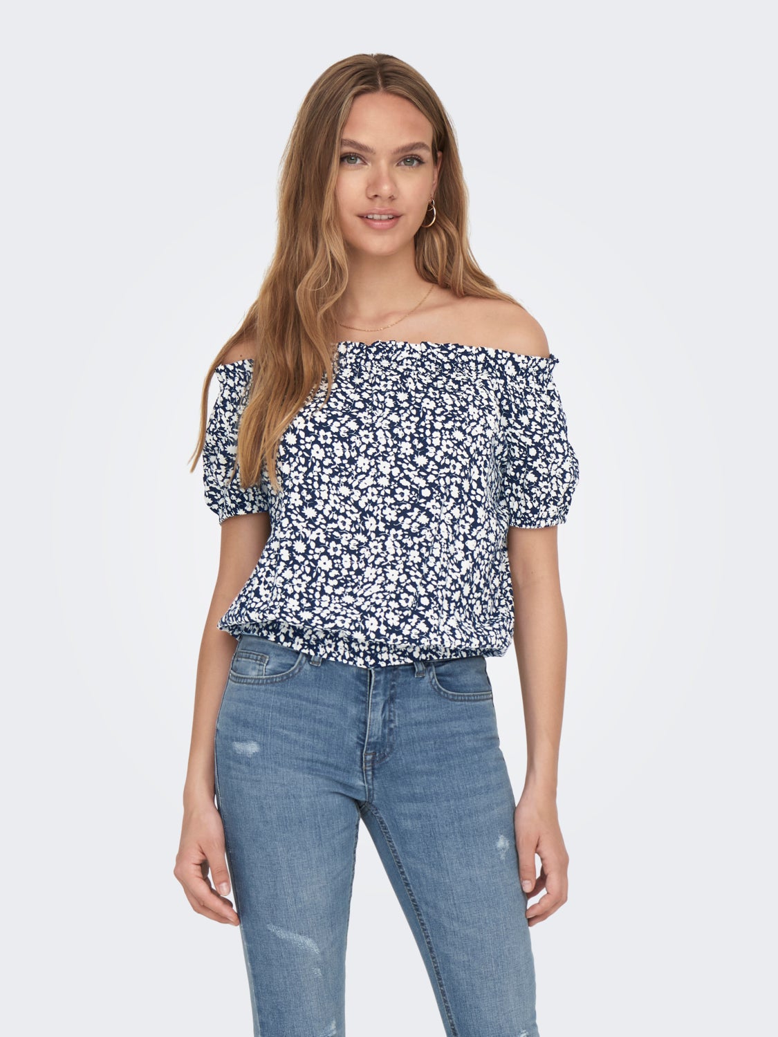 Regular Fit O-Neck Top