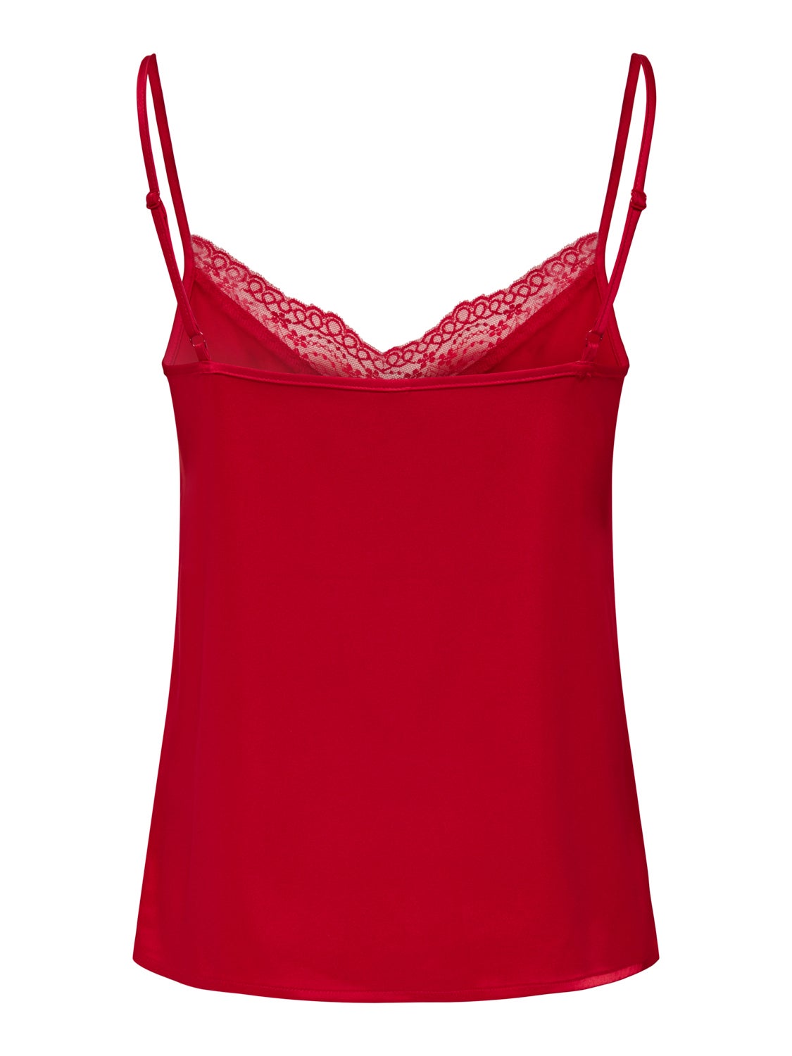 Singlet Top With Lace Details