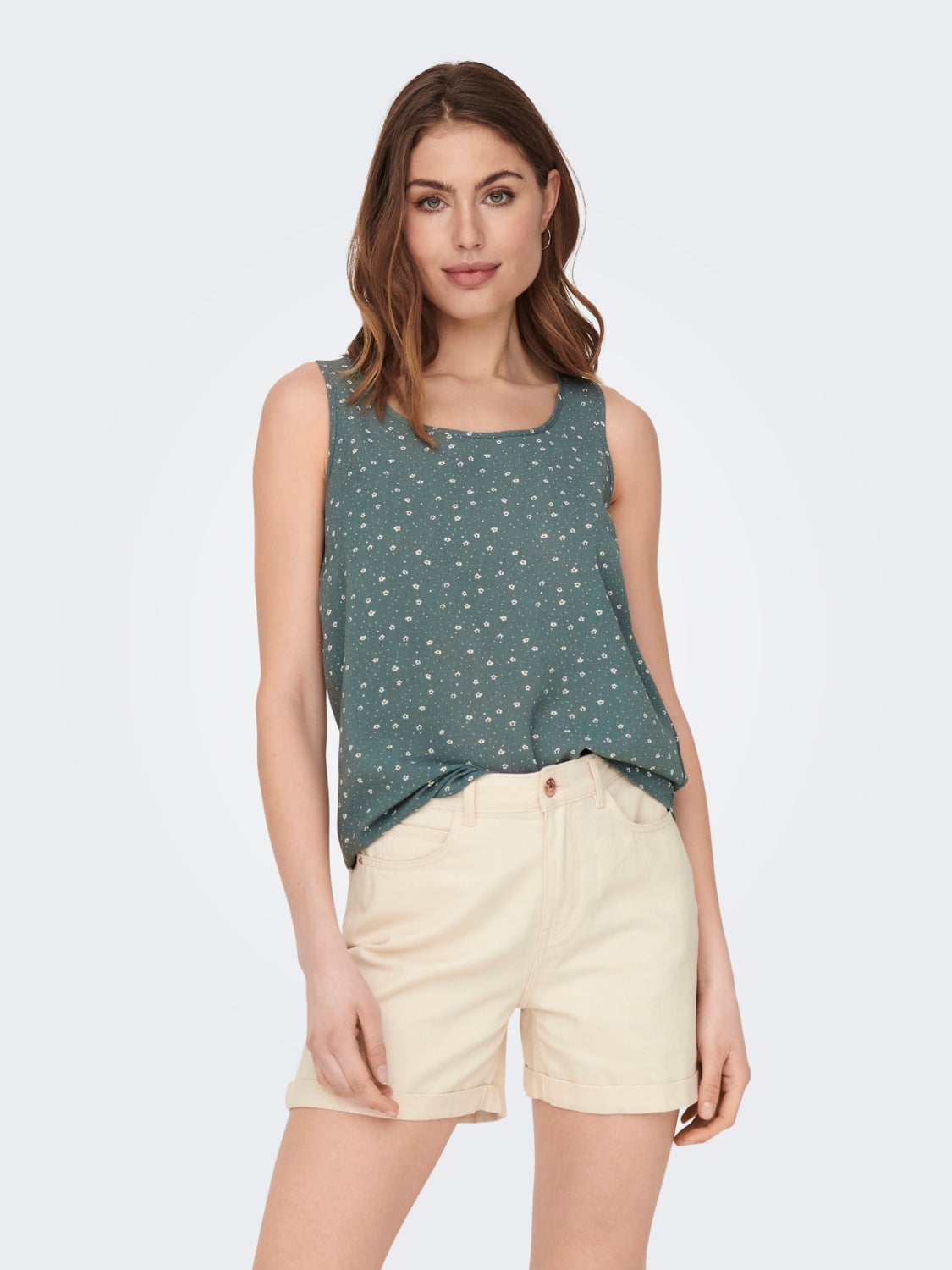 Regular Fit O-Neck Top