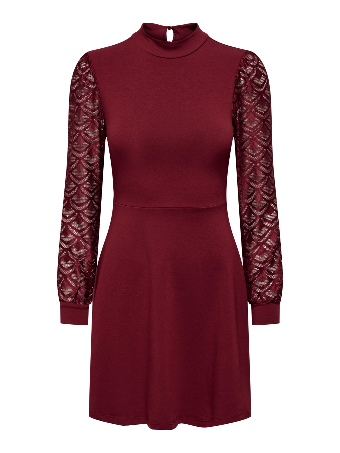 Petite high neck dress