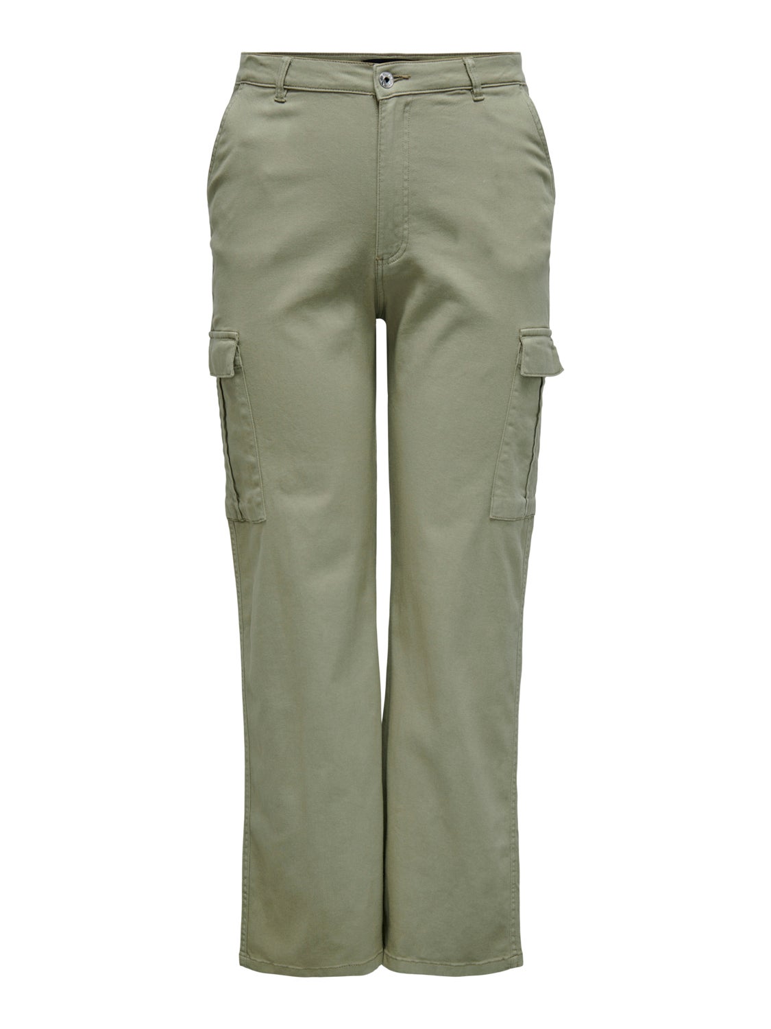 Curvy cargo trousers