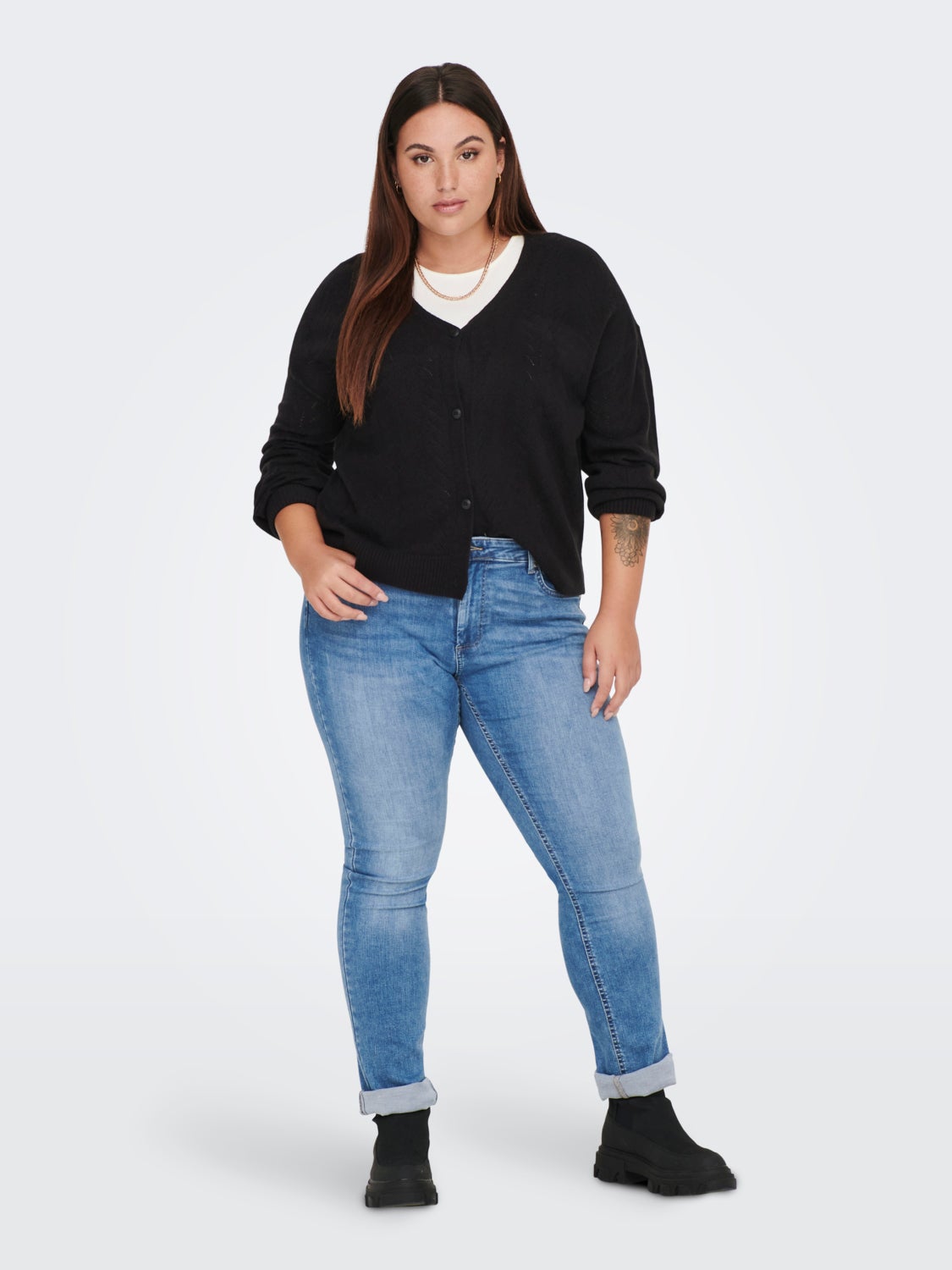 Curvy Knitted cardigan