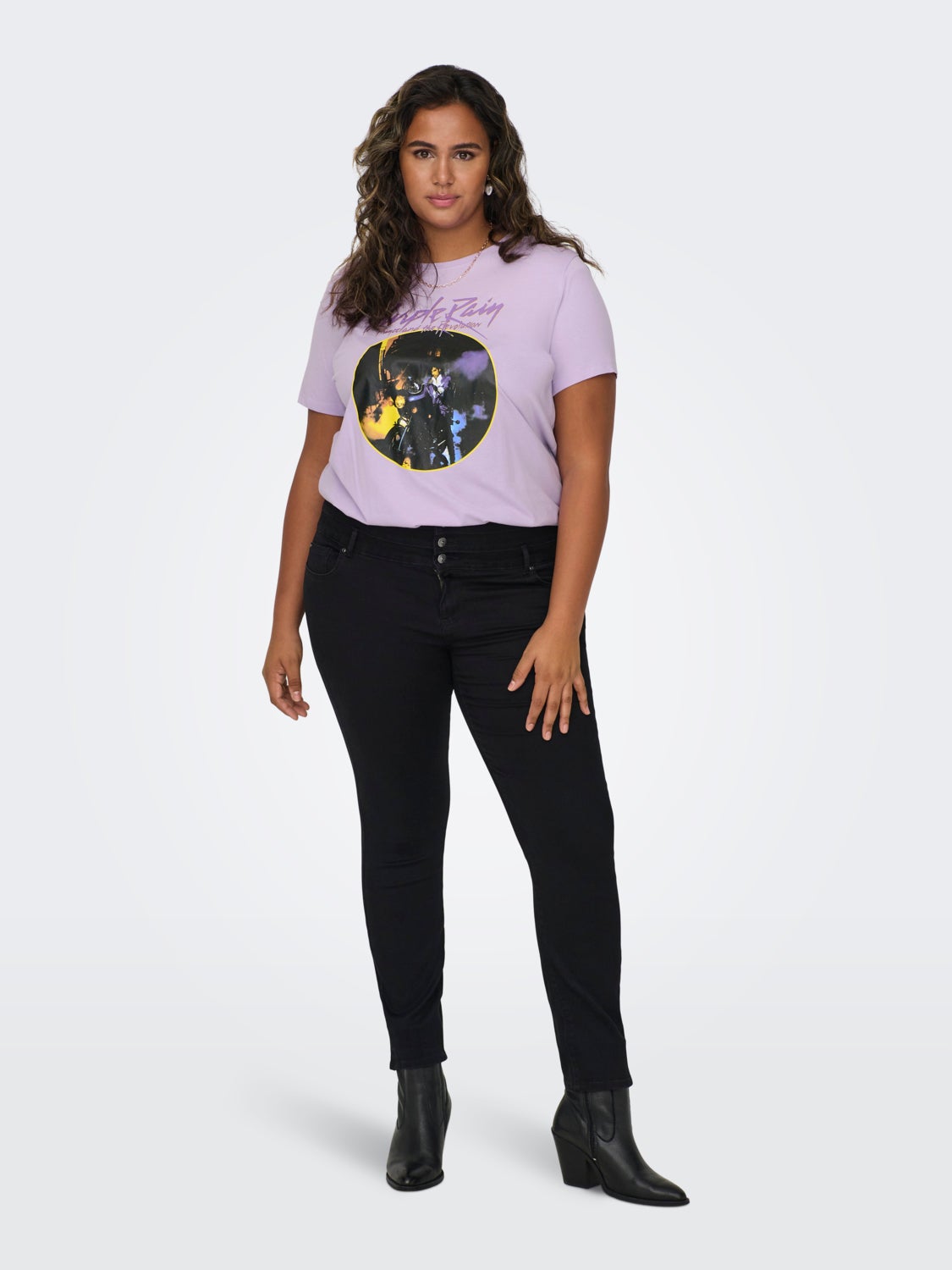 O-neck t-shirt with print