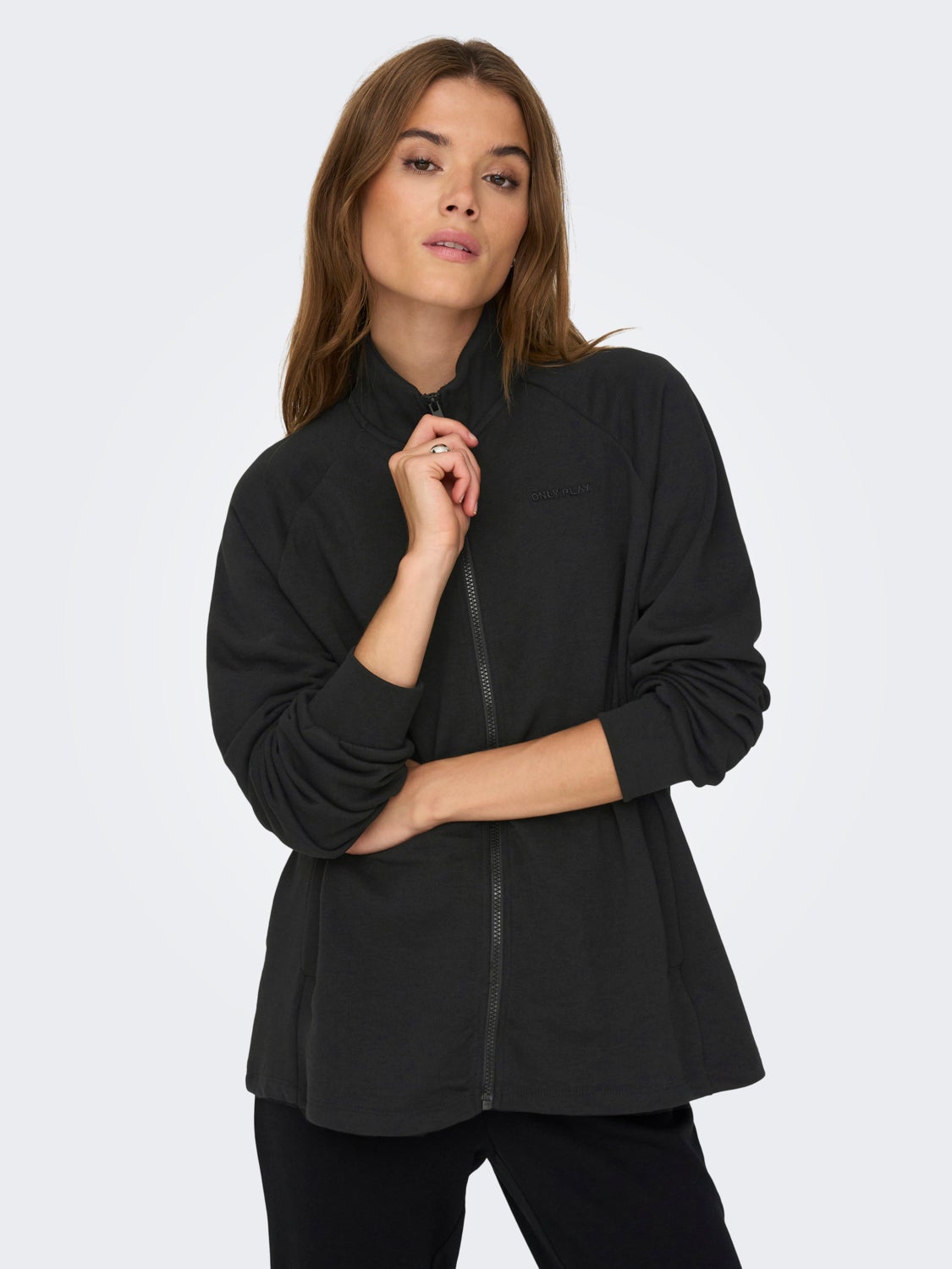 Curvy Training zip sweatshirt