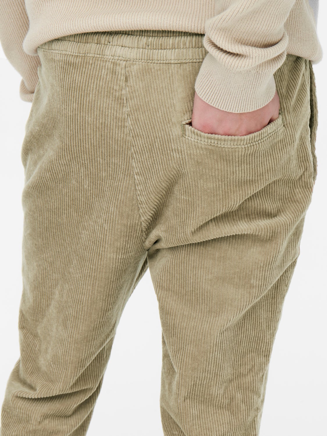 Casual corduroy pants