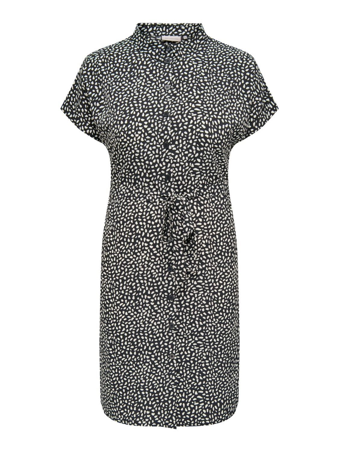 Curvy tie belt Shirt dress