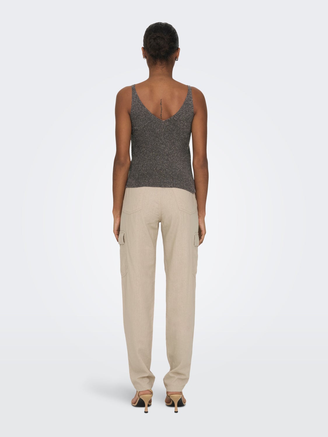 Sleeveless Knitted Top