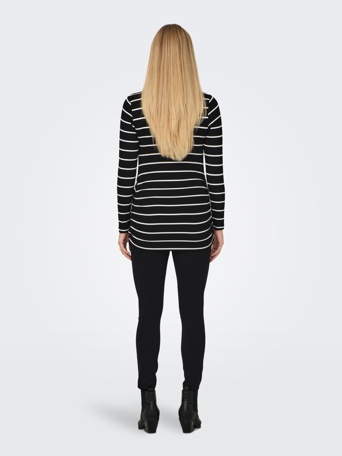 mama v-neck top with long sleeves