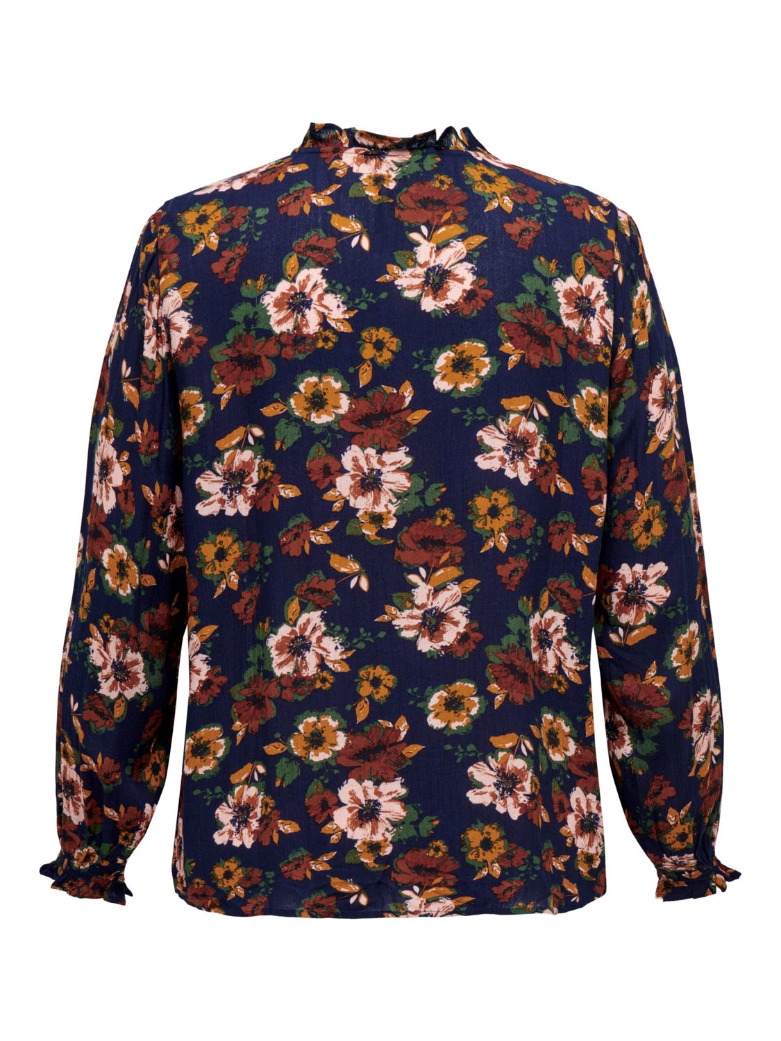 Curvy Flower Long Sleeved Top