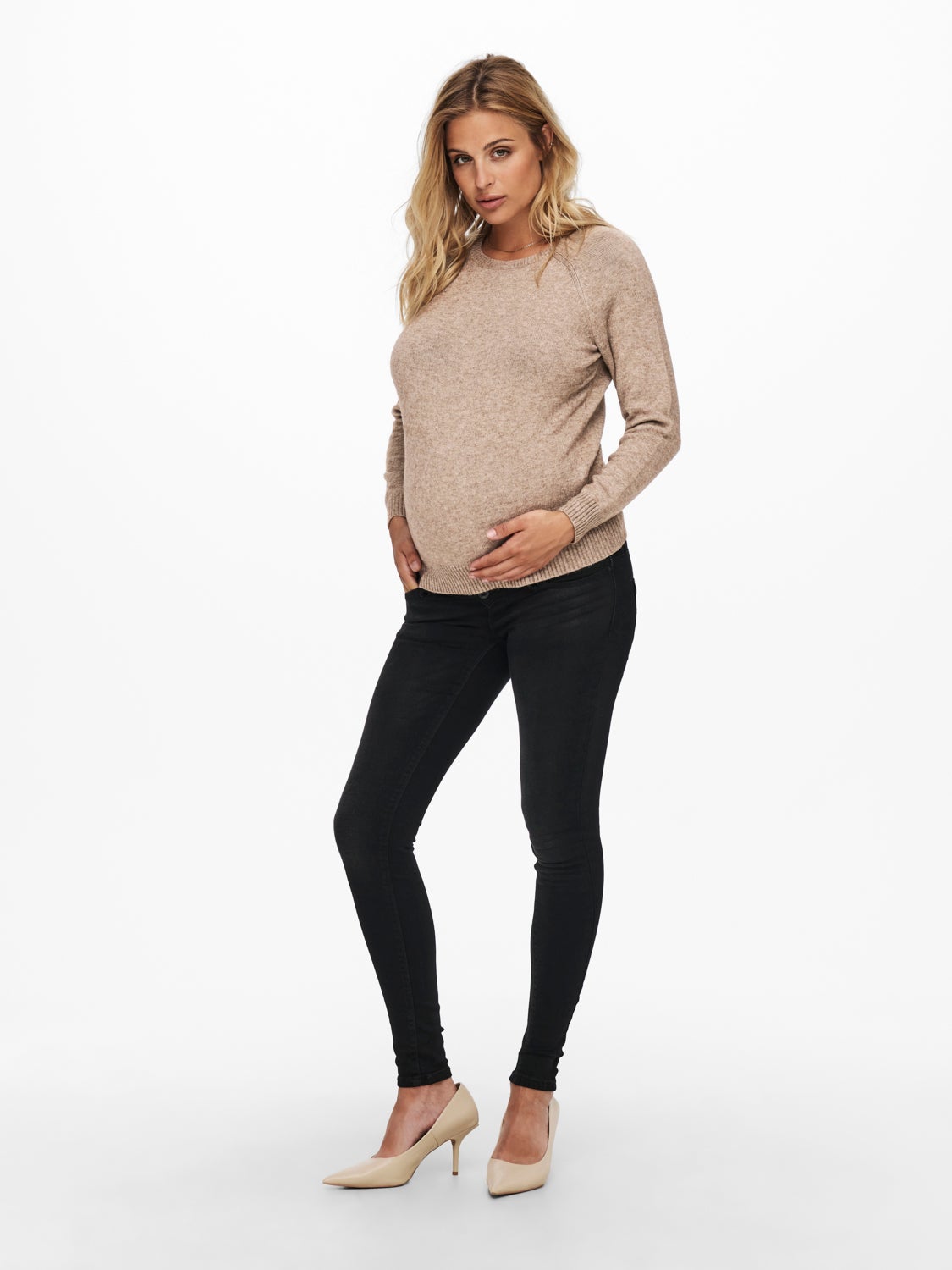 Mama loose fitted Knitted Pullover