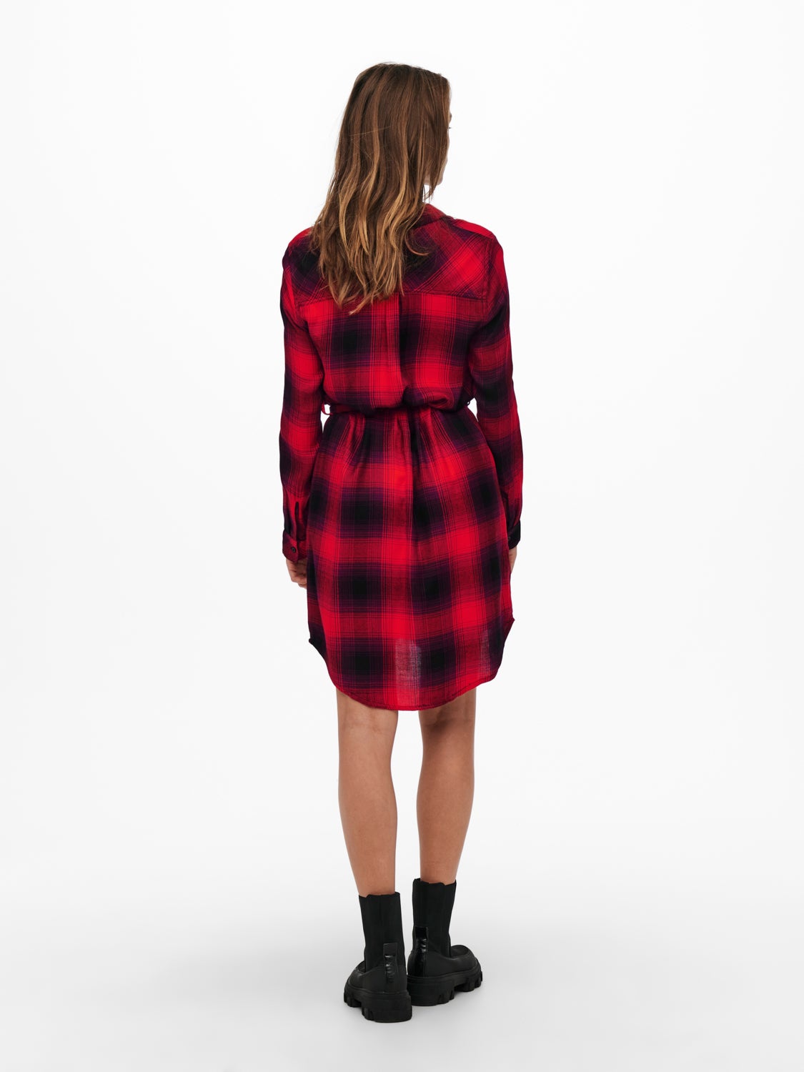 Checked Dress