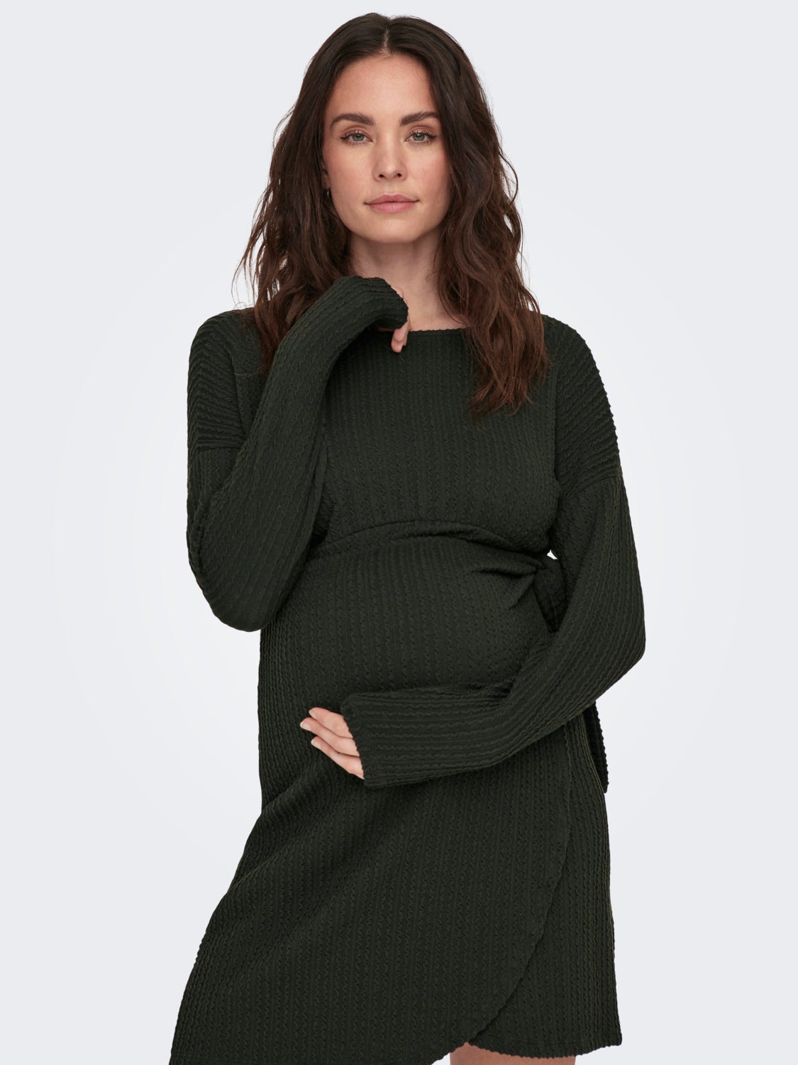 Mama wrap dress