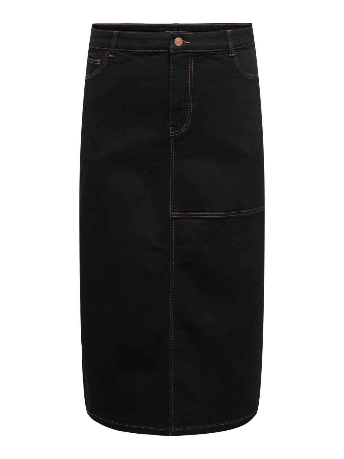 Curvy Midi denim skirt