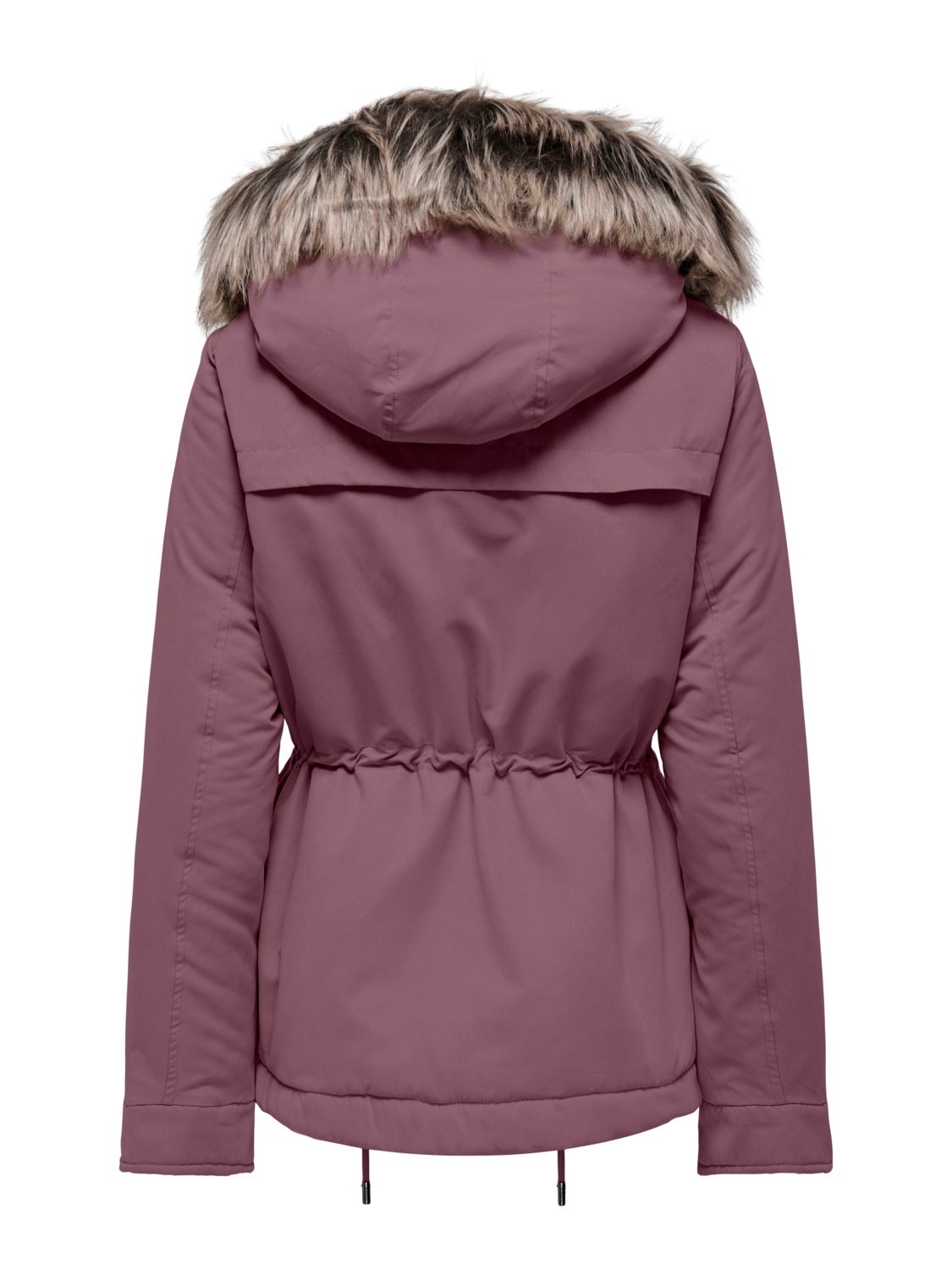 Short hooded parka