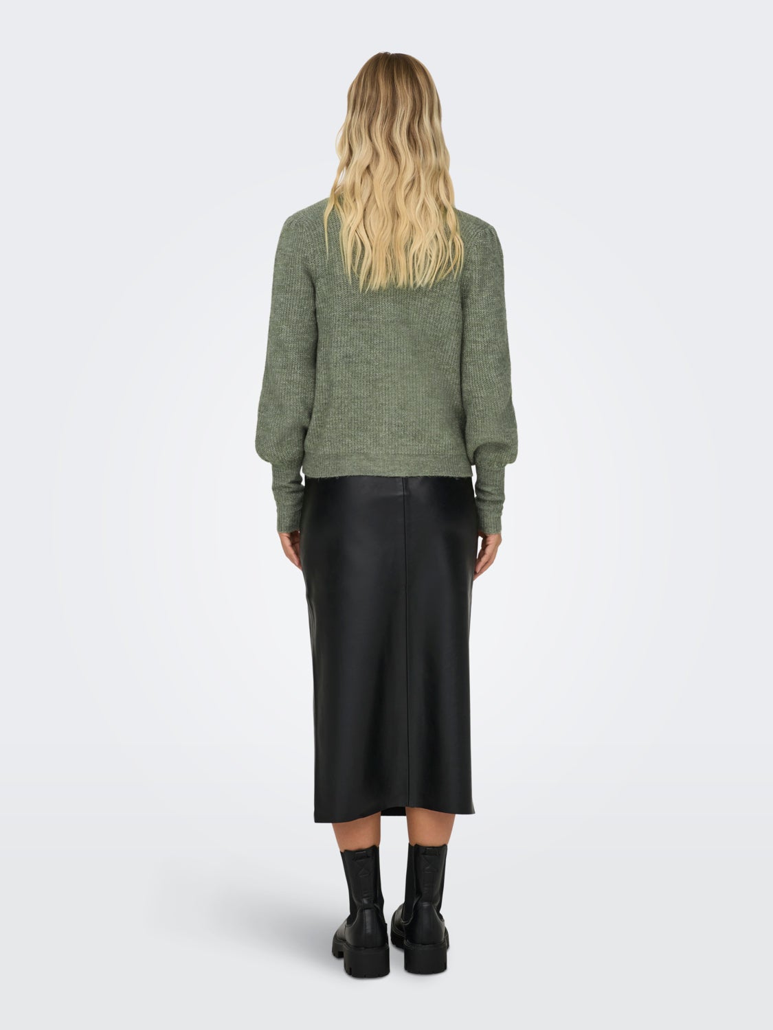 Rib Knitted Cardigan