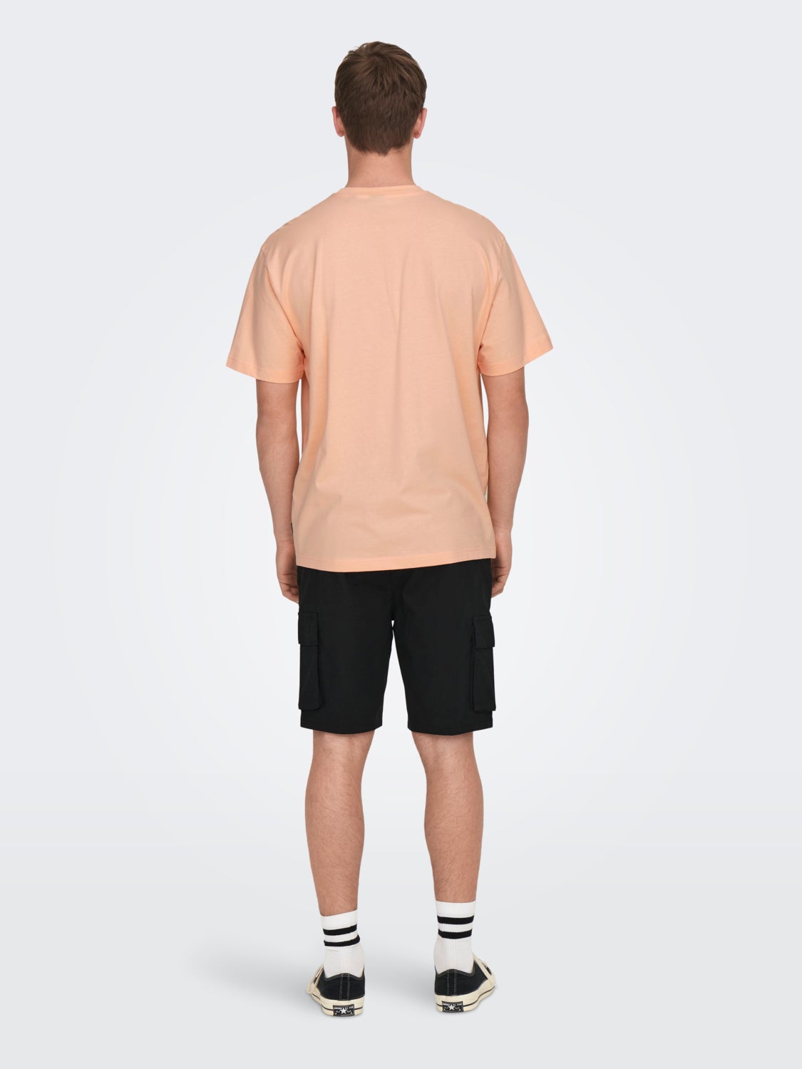 Oversized o-hals t-shirt